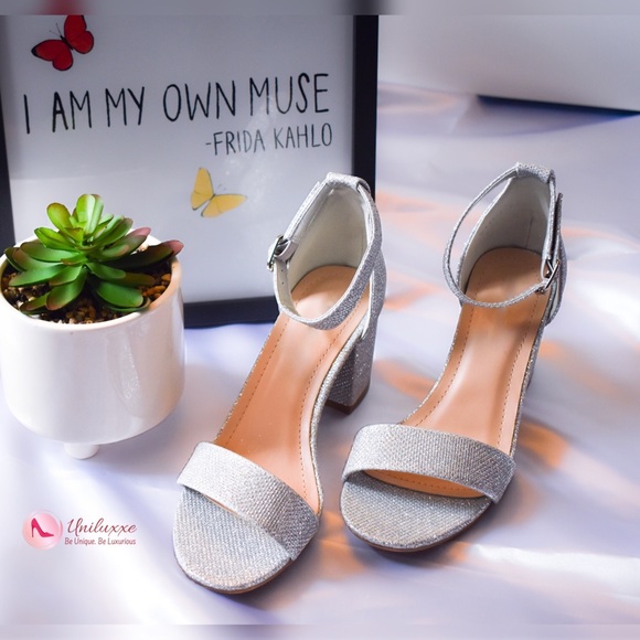 LAS VEGAS MID HEEL - SILVER - Picture 2 of 2